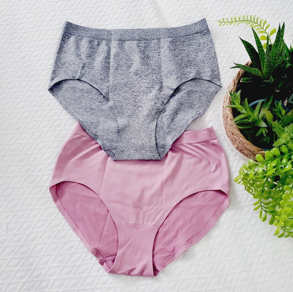 Brand New TAHARI High Waisted Tummy Control Seamless Panties- Size S